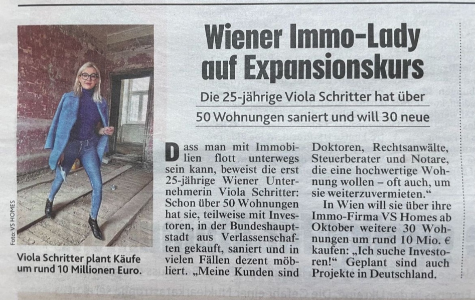 WIENER IMMO_article